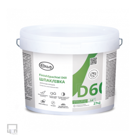 Ельф FINISHSPACHTEL Д60 готова фінішна шпаклівка КУПИТИ