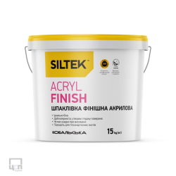 Siltek Acryl Finish Шпаклівка фінішна акрилова, 15 кг КУПИТИ
