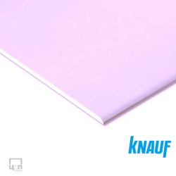 Гіпсокартон вогнестійкий 12,5х1200х2500 мм Knauf КУПИТИ
