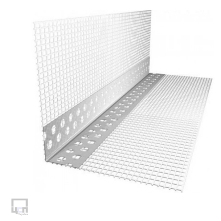 Кут ПВХ перфорований сіткою 160г/м2, 10х10  2,5 м